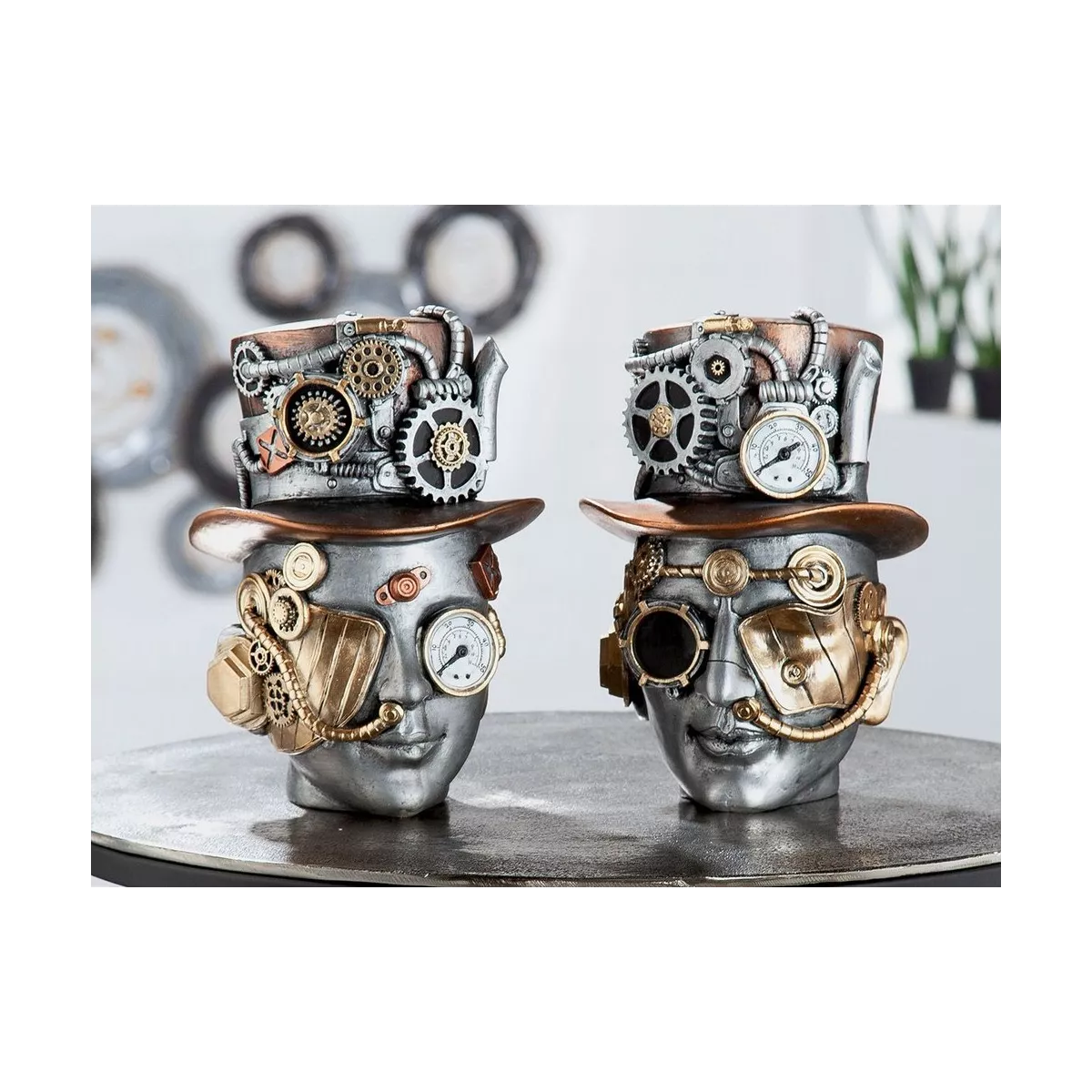 Tête Homme Steampunk