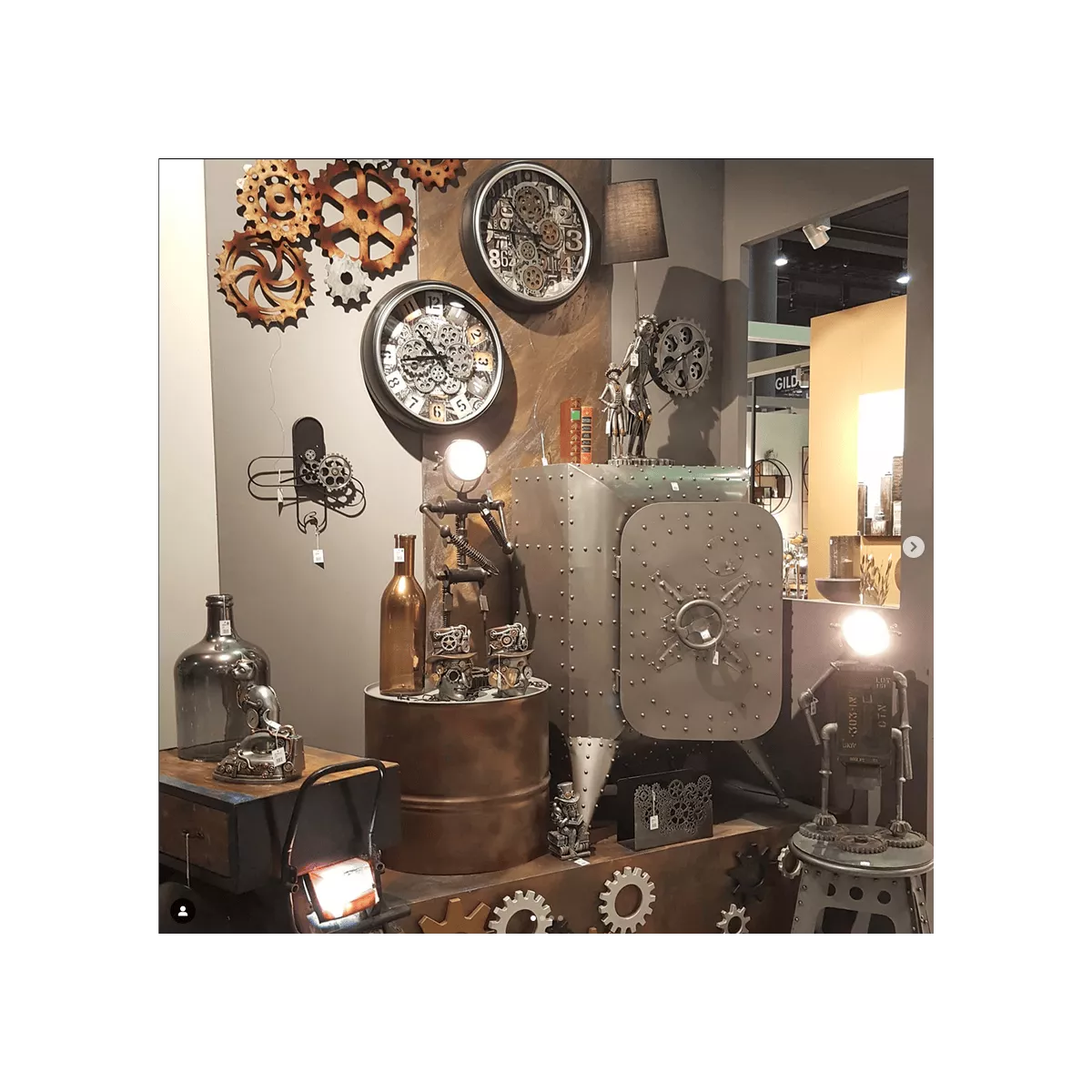 Tête Homme Steampunk