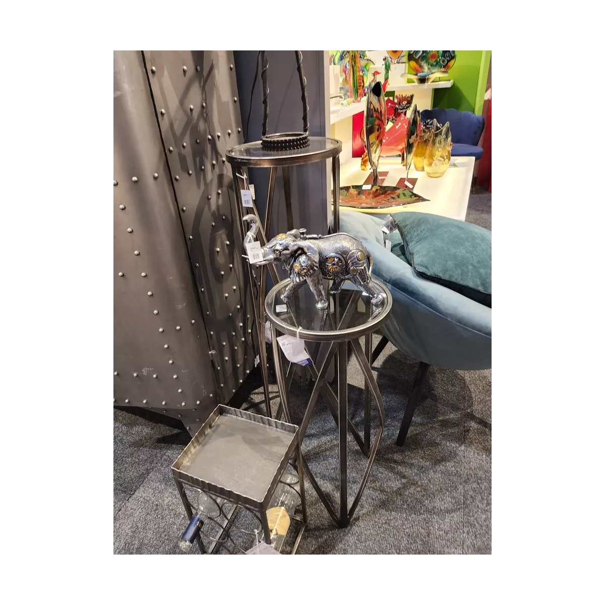 Colonne Métal Loft Ronde H.70