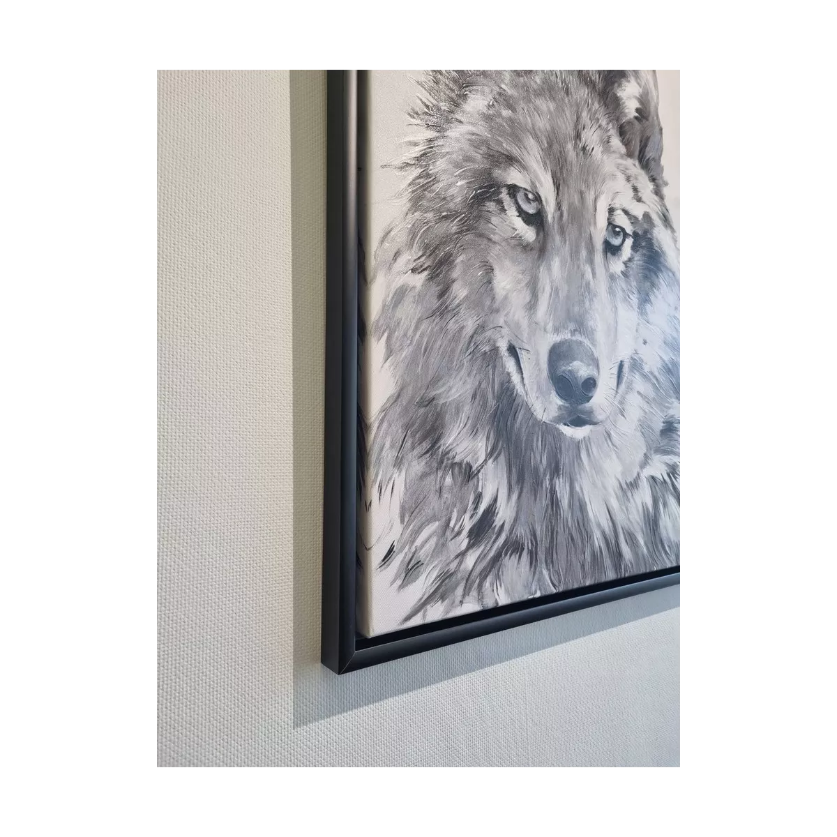Tableau Loup 60x80