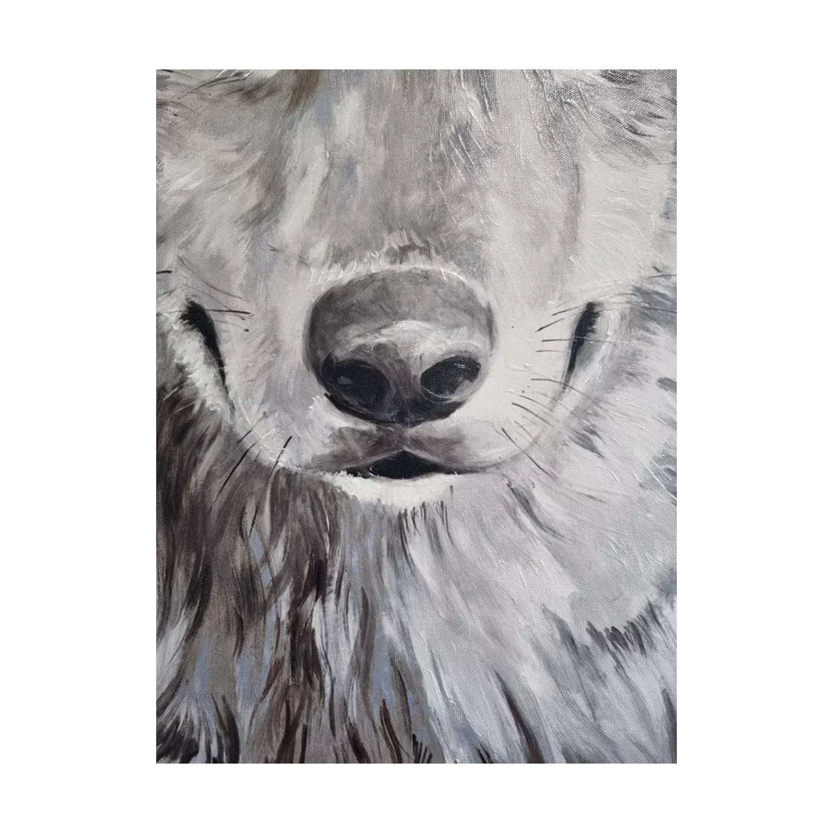 Tableau Loup 60x80
