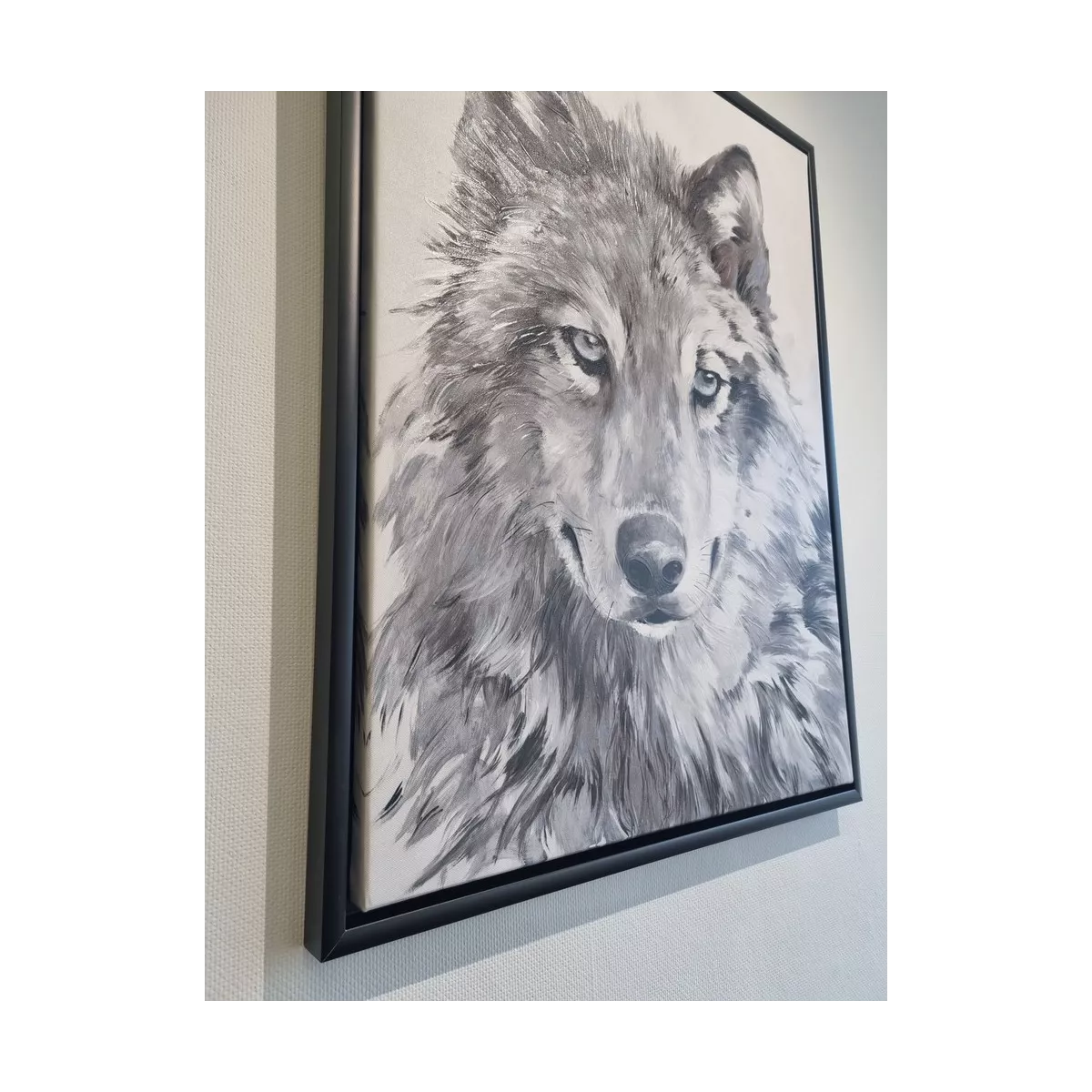 Tableau Loup 60x80