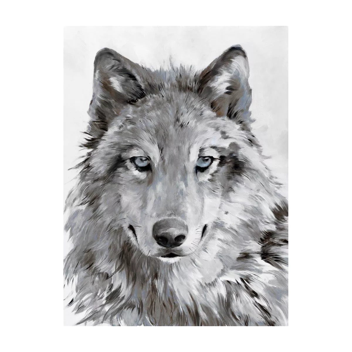 Tableau Loup 60x80