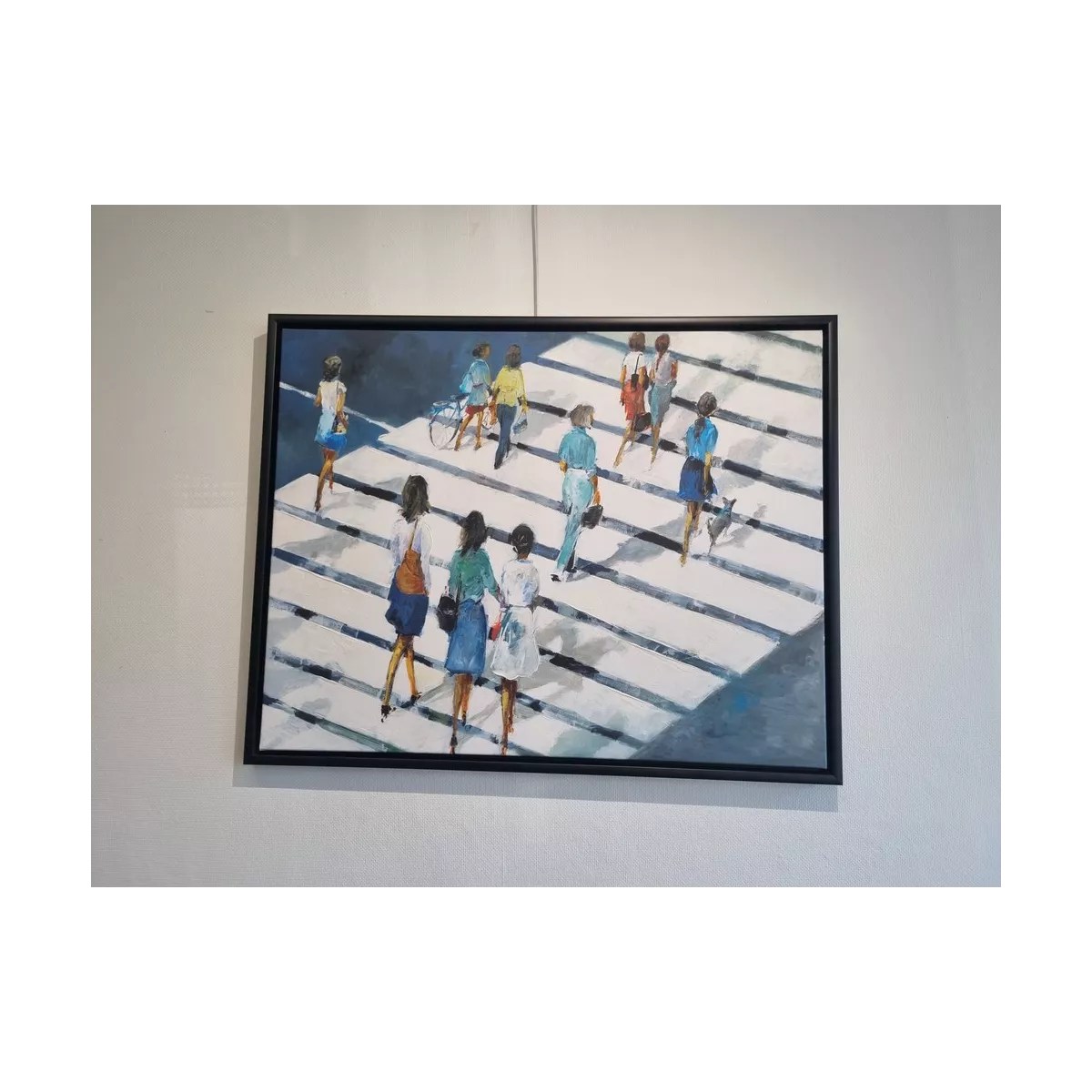 Tableau Passage Pieton 90x70