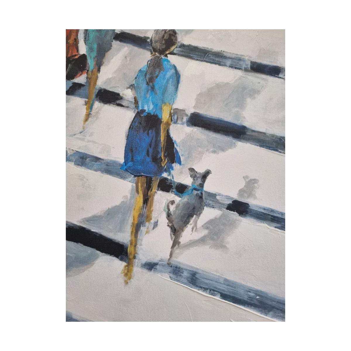 Tableau Passage Pieton 90x70