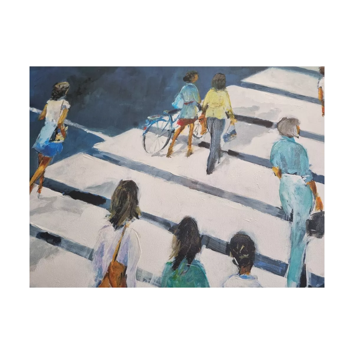Tableau Passage Pieton 90x70