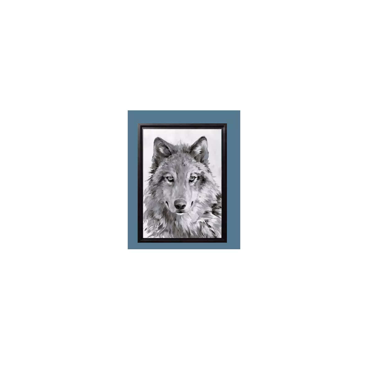 Tableau Loup 60x80