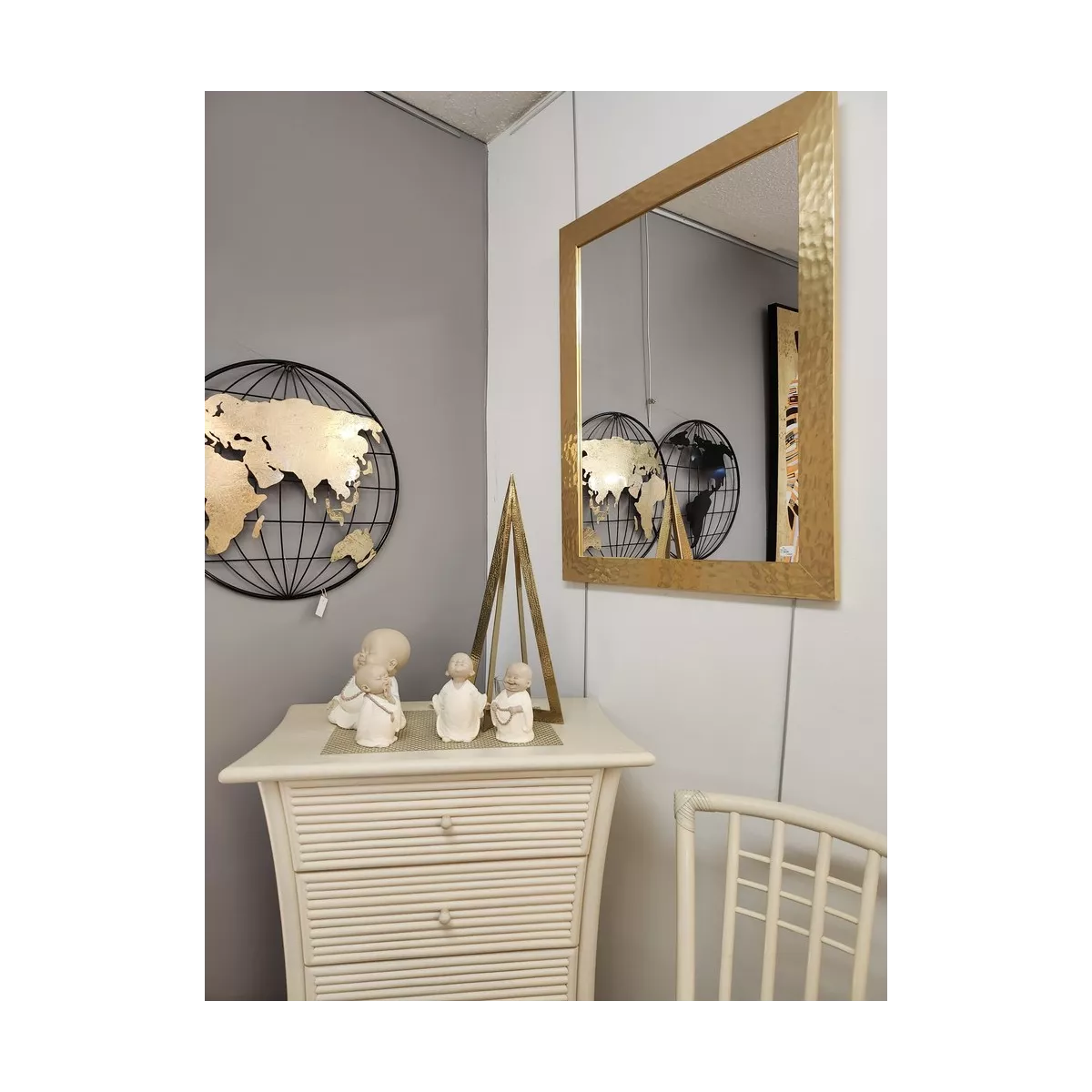 Miroir Madrid Or Vegas 73x93