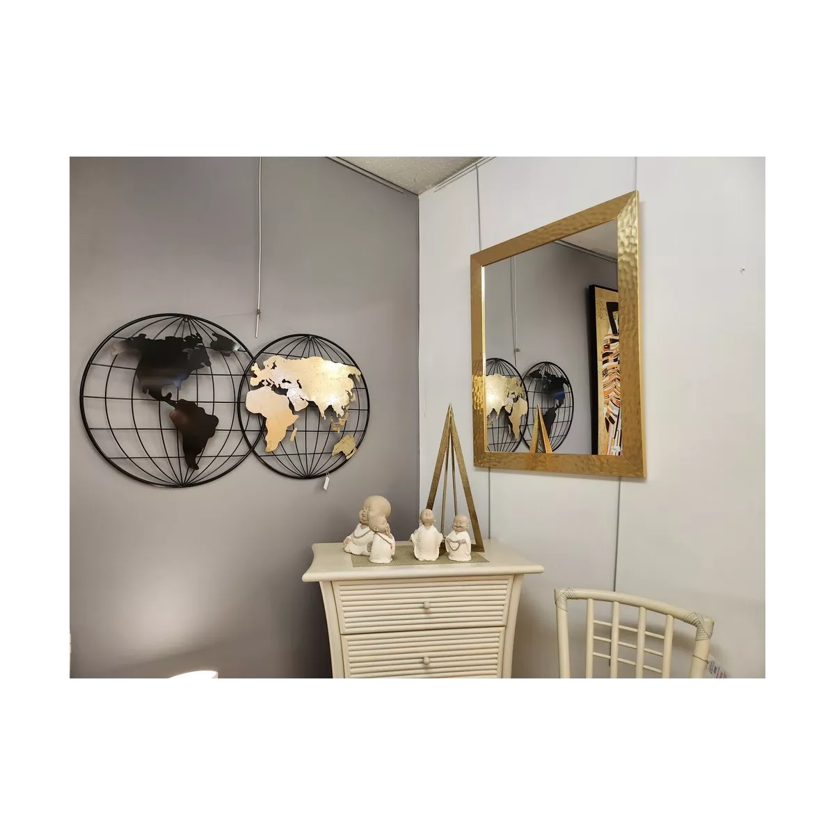 Miroir Madrid Or Vegas 73x93