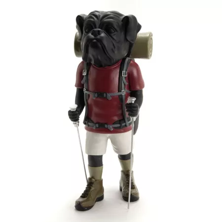 Statue Chien Randonneur h35