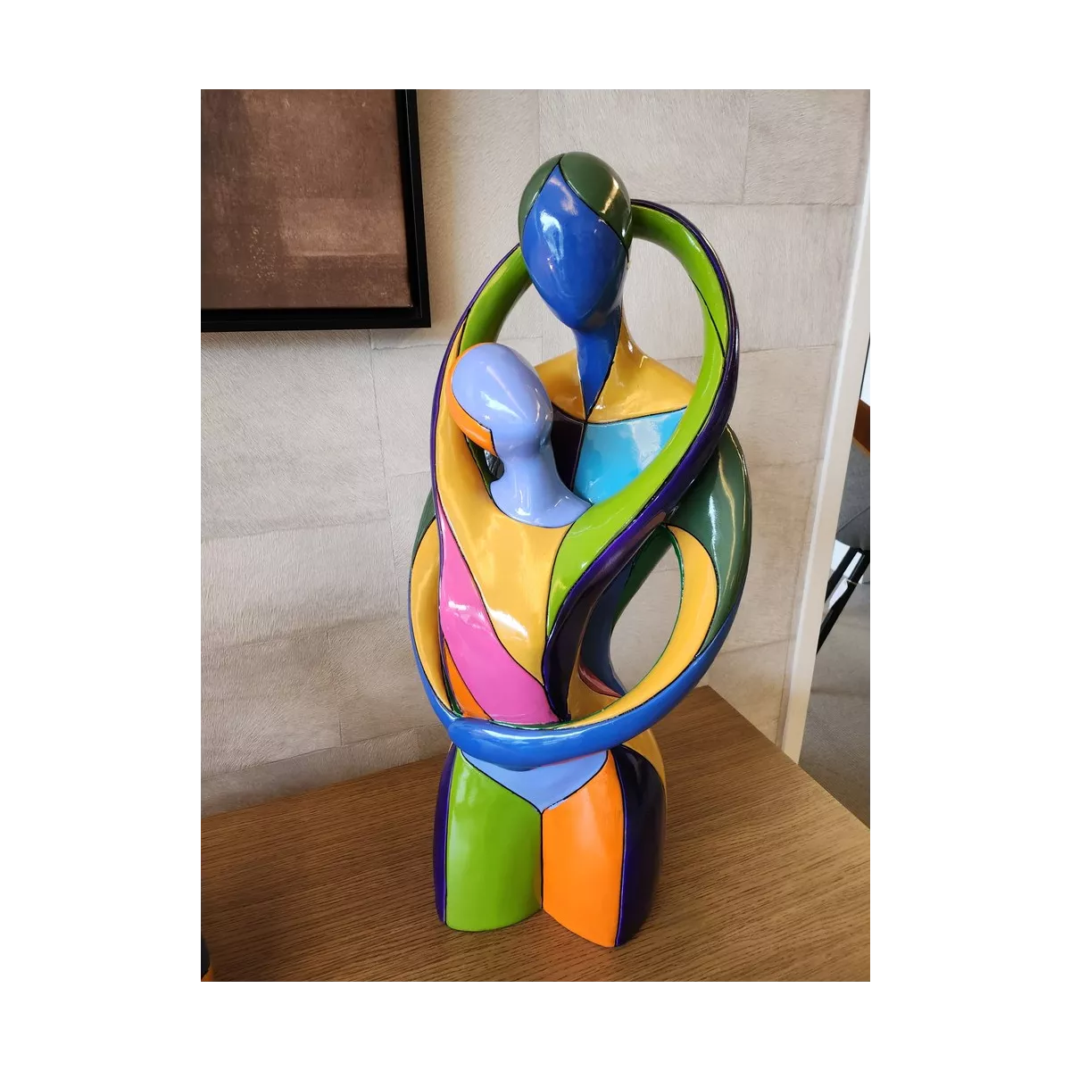 Statue Rainbow Couple H.66cm