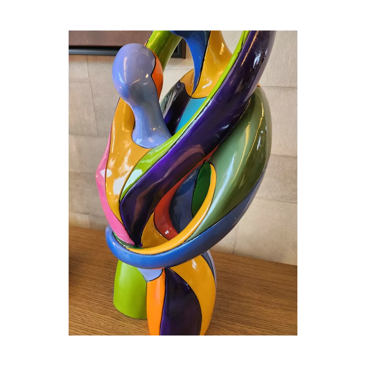 Statue Rainbow Couple H.66cm