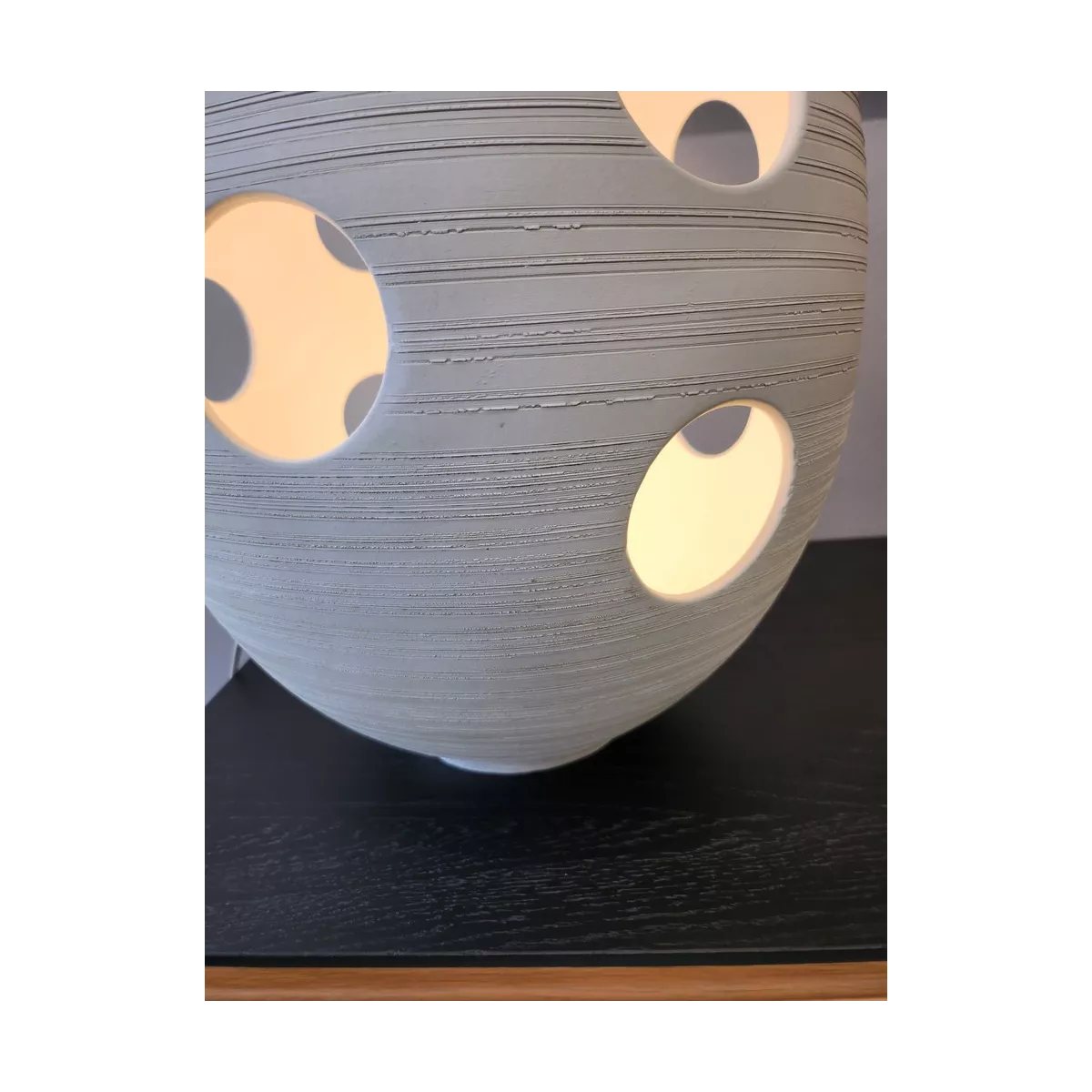 Lampe Obusi  H.44cm