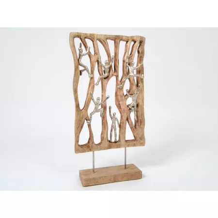 Sculpture 6 grimpeurs