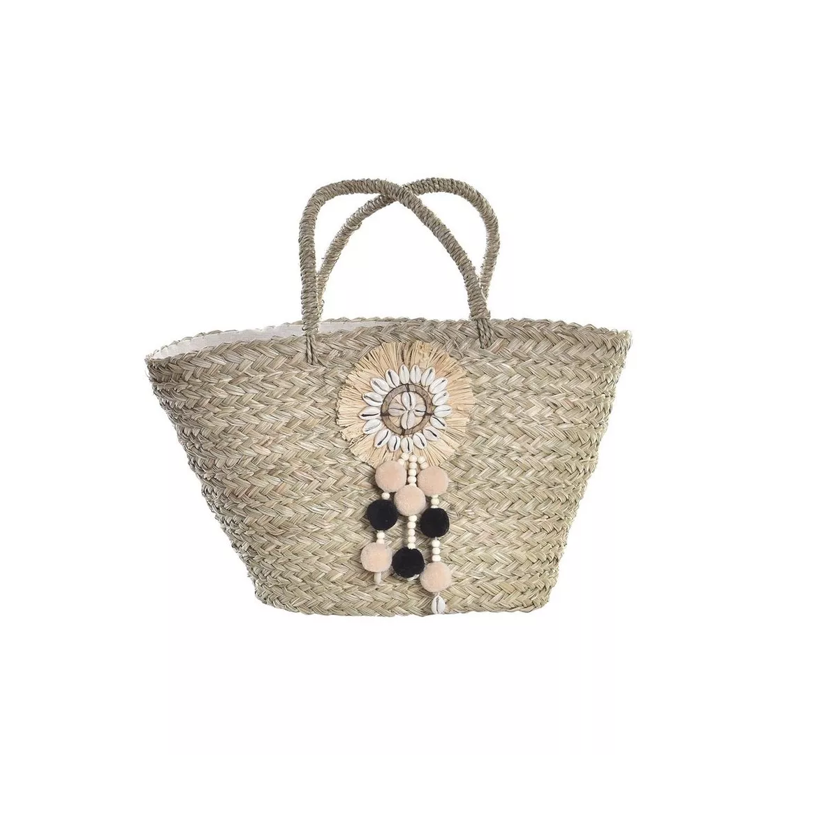Sac en jonc Bohème Beige