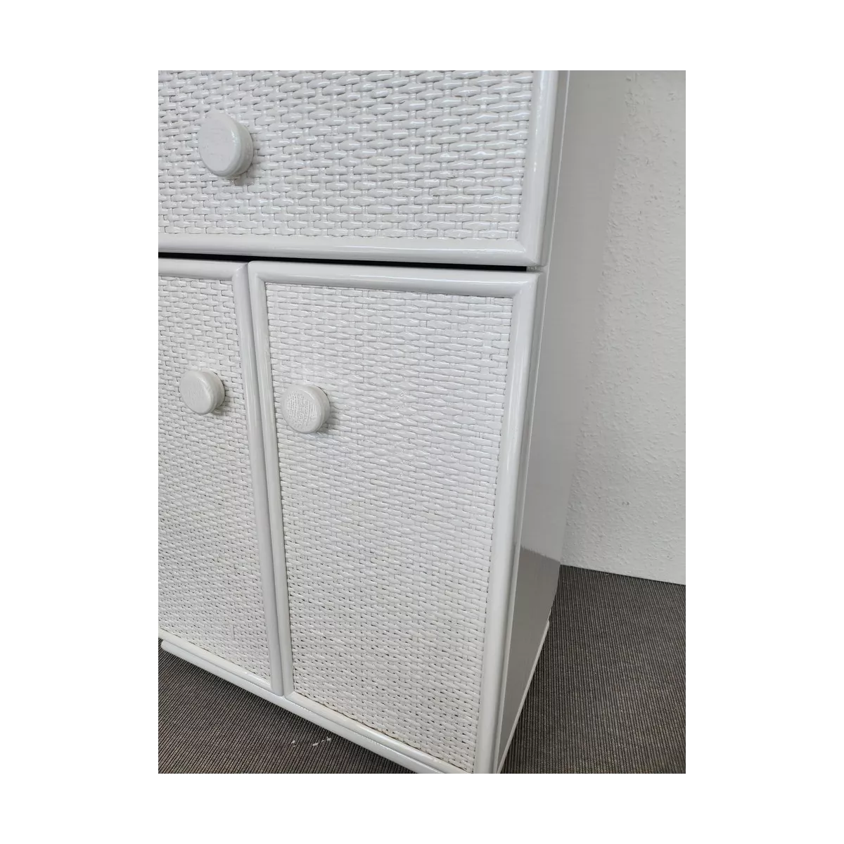 Chiffonnier Zante Blanc Laqué