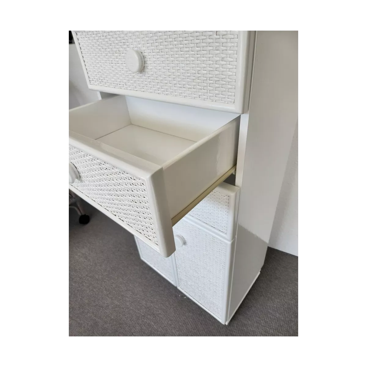 Chiffonnier Zante Blanc Laqué