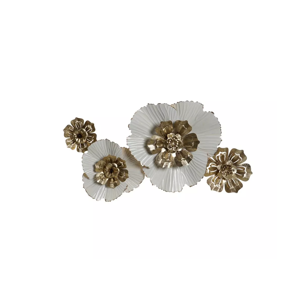 Décoration Murale Fleurs Blanches 93x54