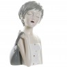 Figurine Lady avec sac à main H.27cm