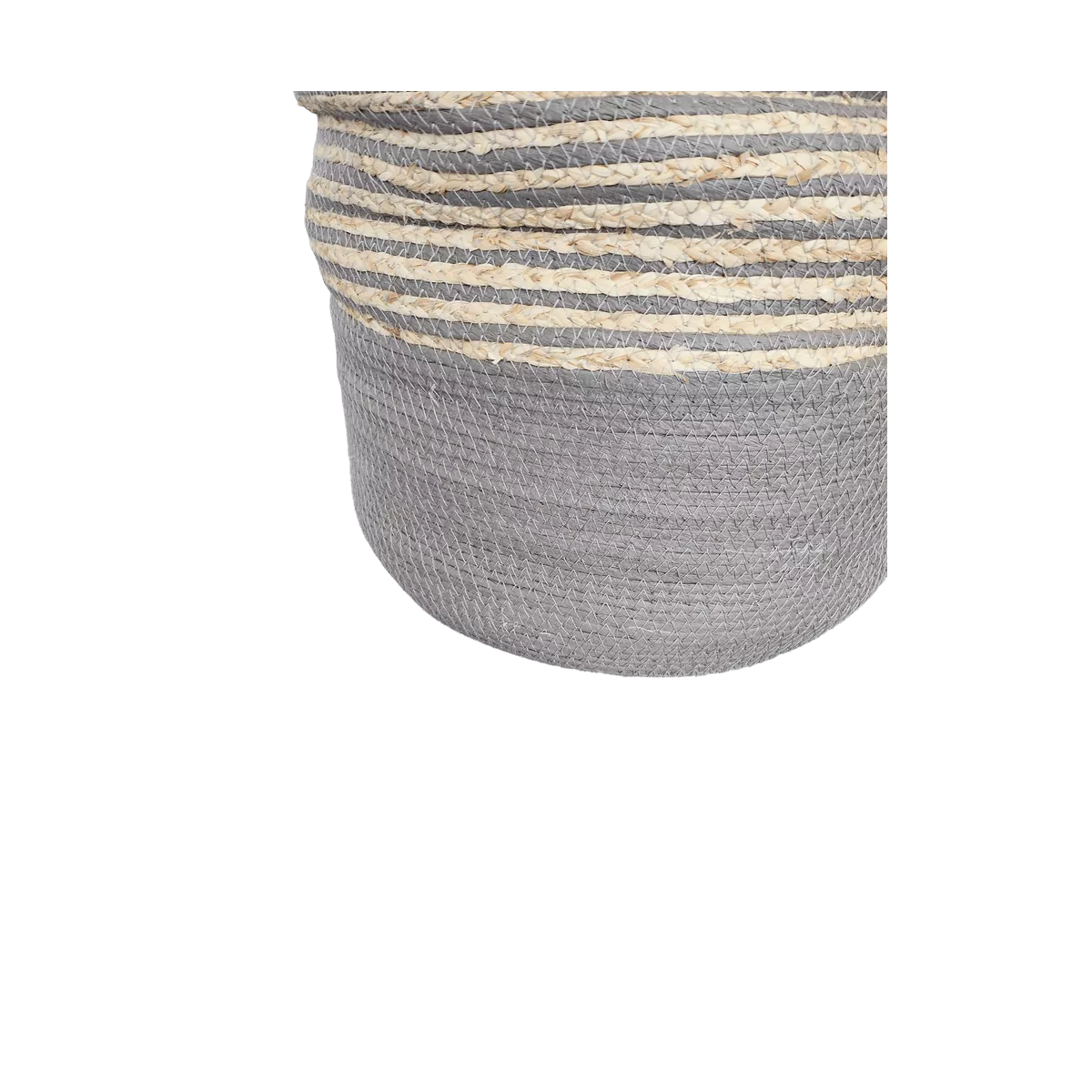 Panière à linge en Maïs Gris 40x40