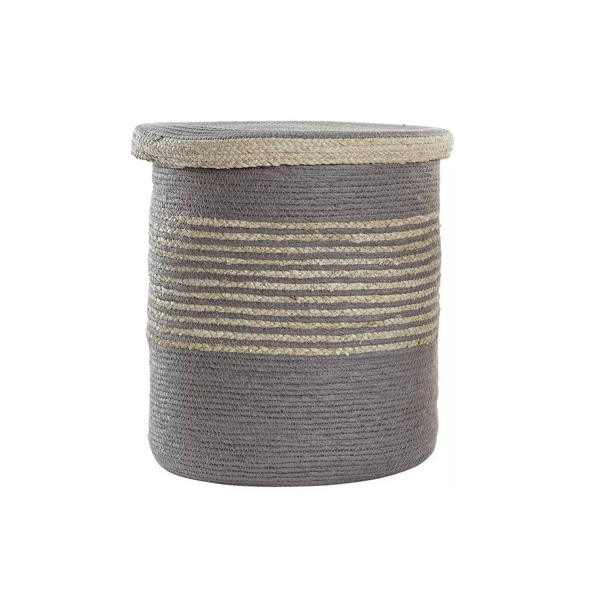 Panière à linge en Maïs Gris 40x40
