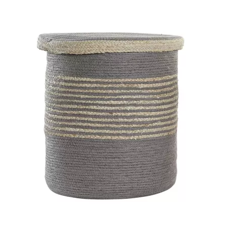Panière à linge en Maïs Gris 40x40