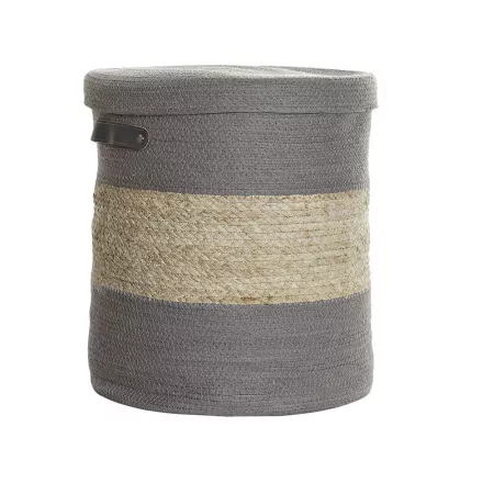 Panière à linge en Maïs Gris 35x35