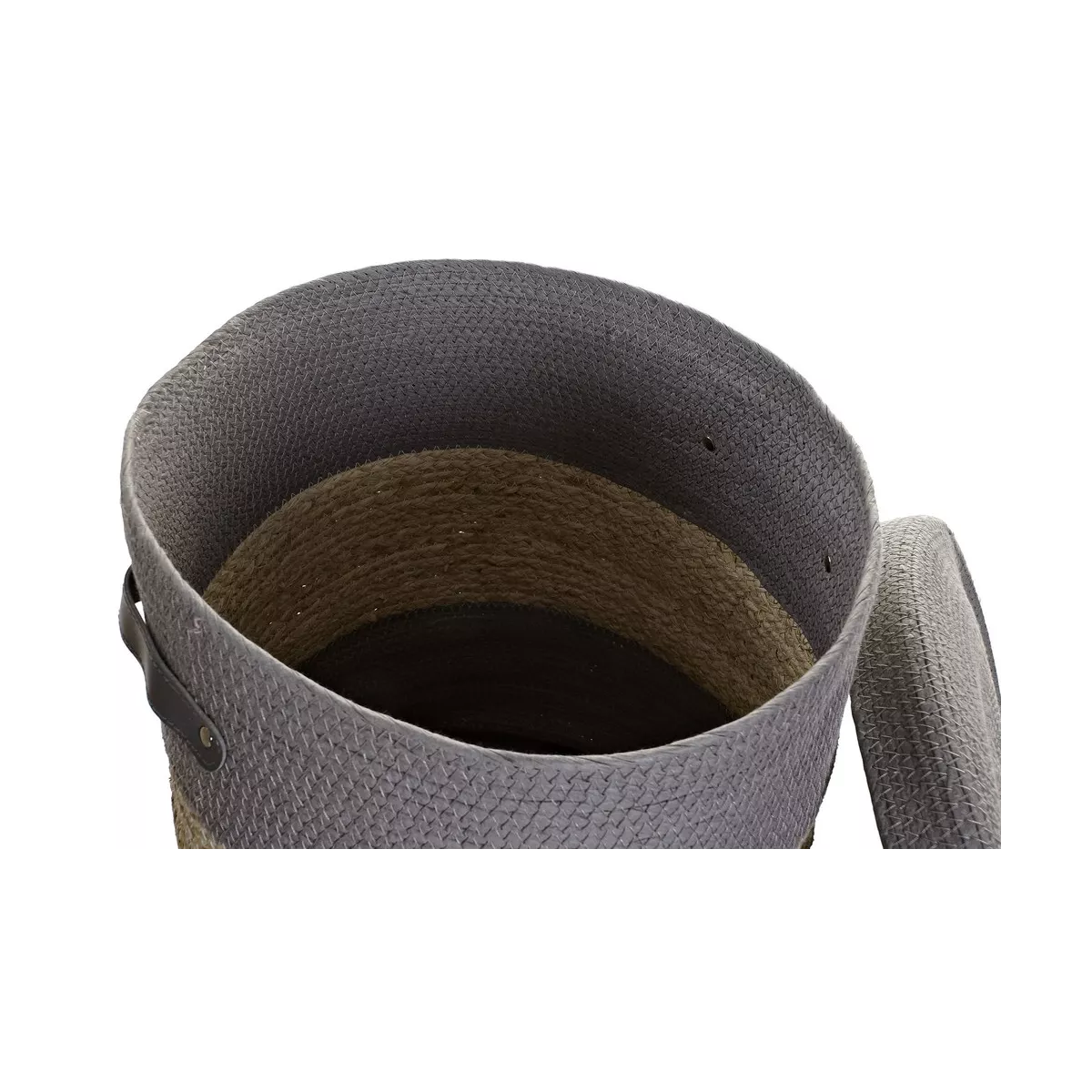 Panière à linge en Maïs Gris 35x35