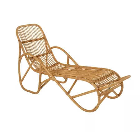 Chaise Longue en Rotin Elsa