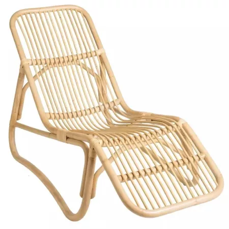 Chaise Longue en Rotin Bahia