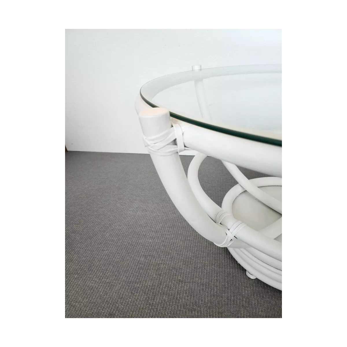 Table Basse Luna 80x80 Blanc