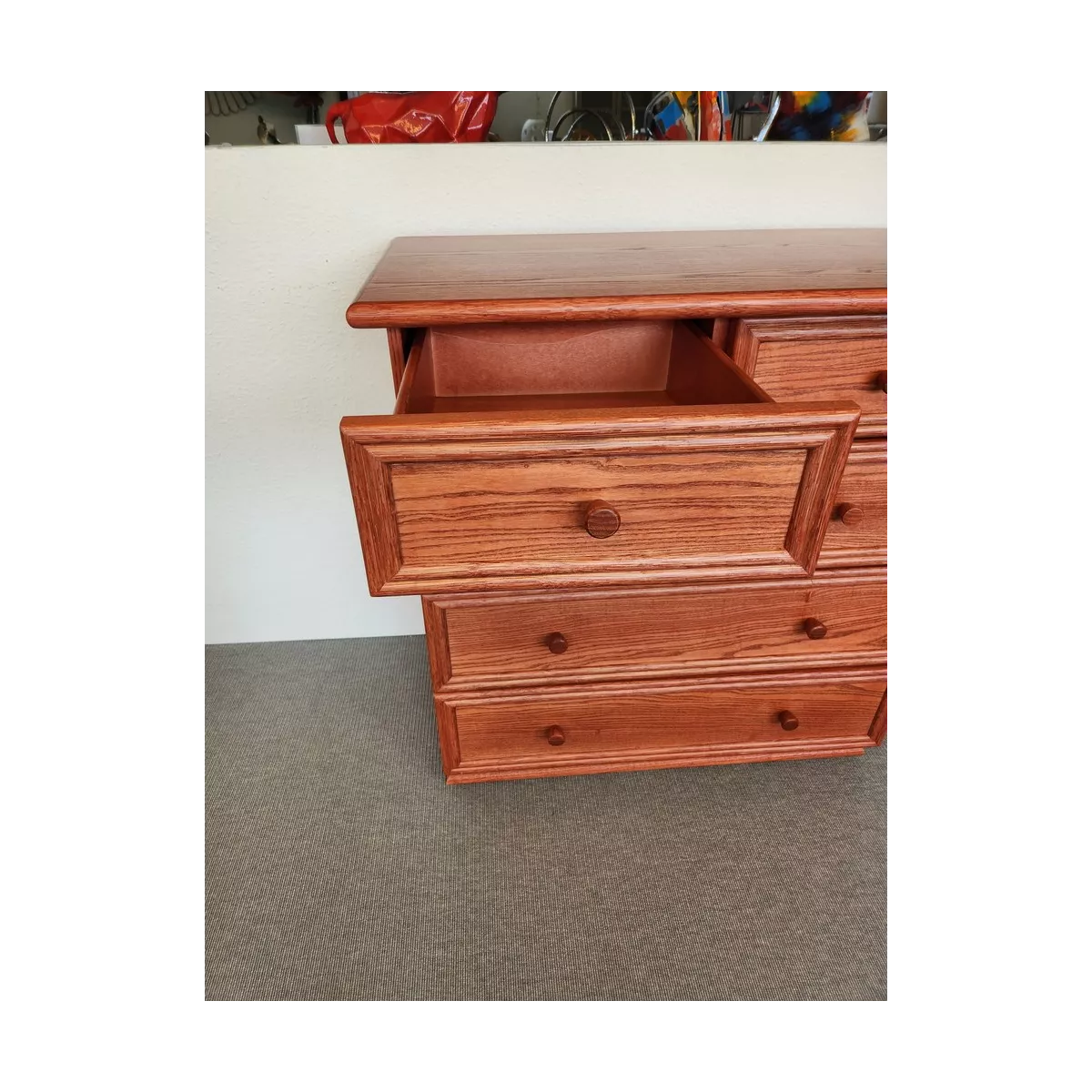 Commode Canton Rojo