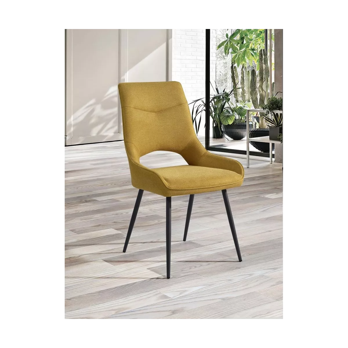 Chaise Safran Jaune