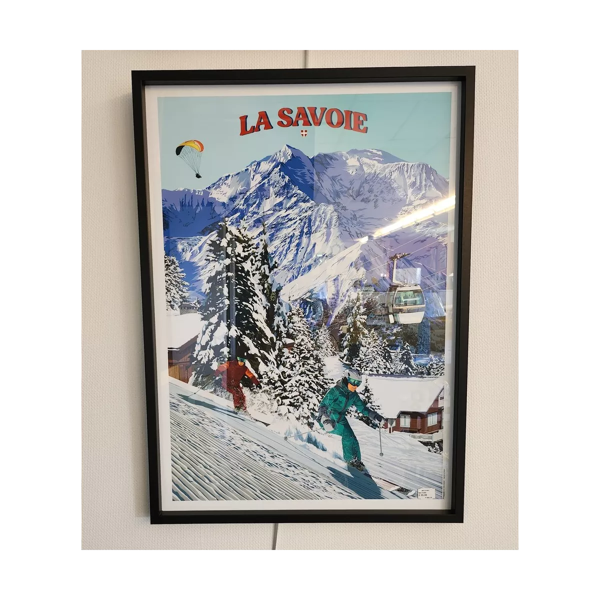 Tableau Poster La Savoie Hivers 50x70