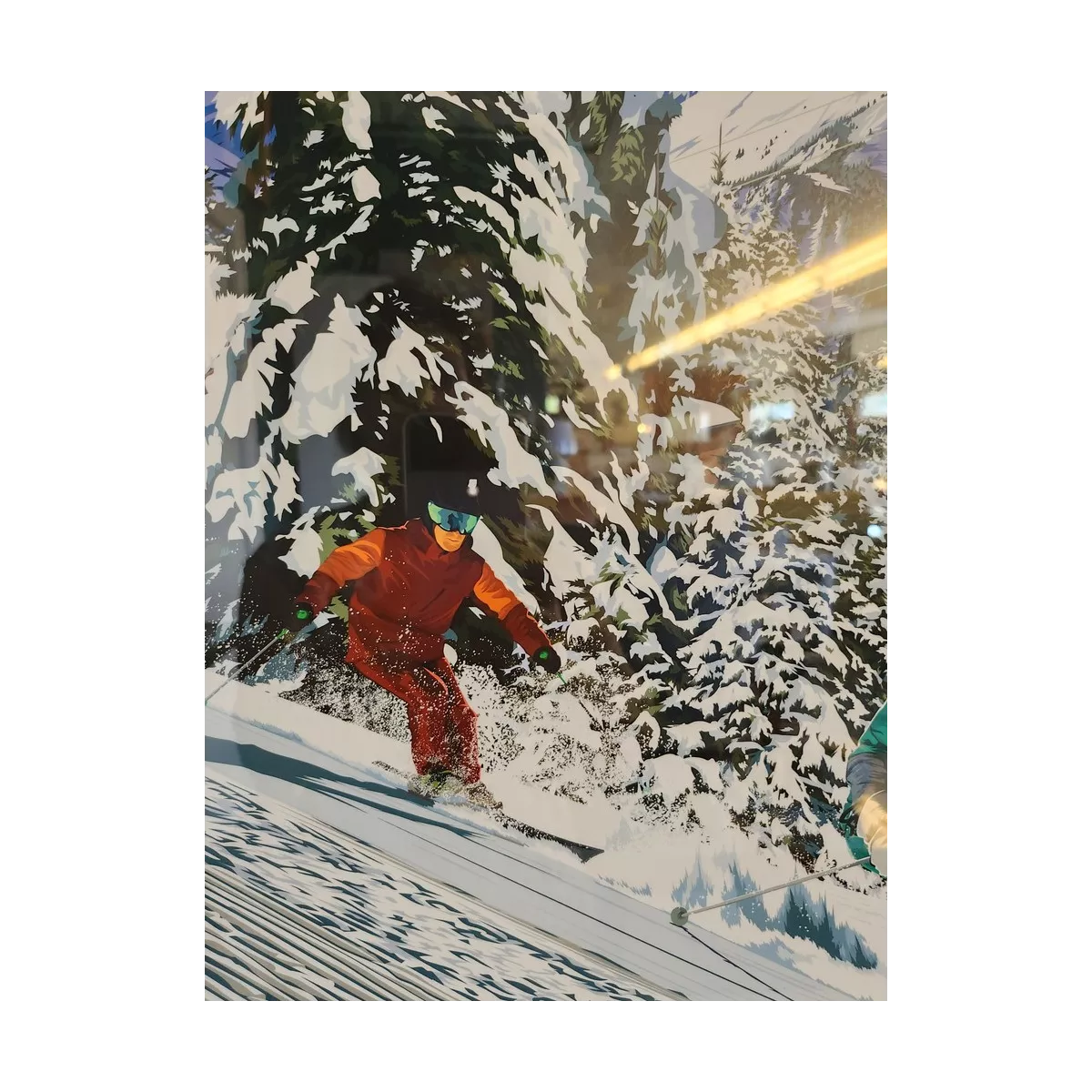 Tableau Poster La Savoie Hivers 50x70