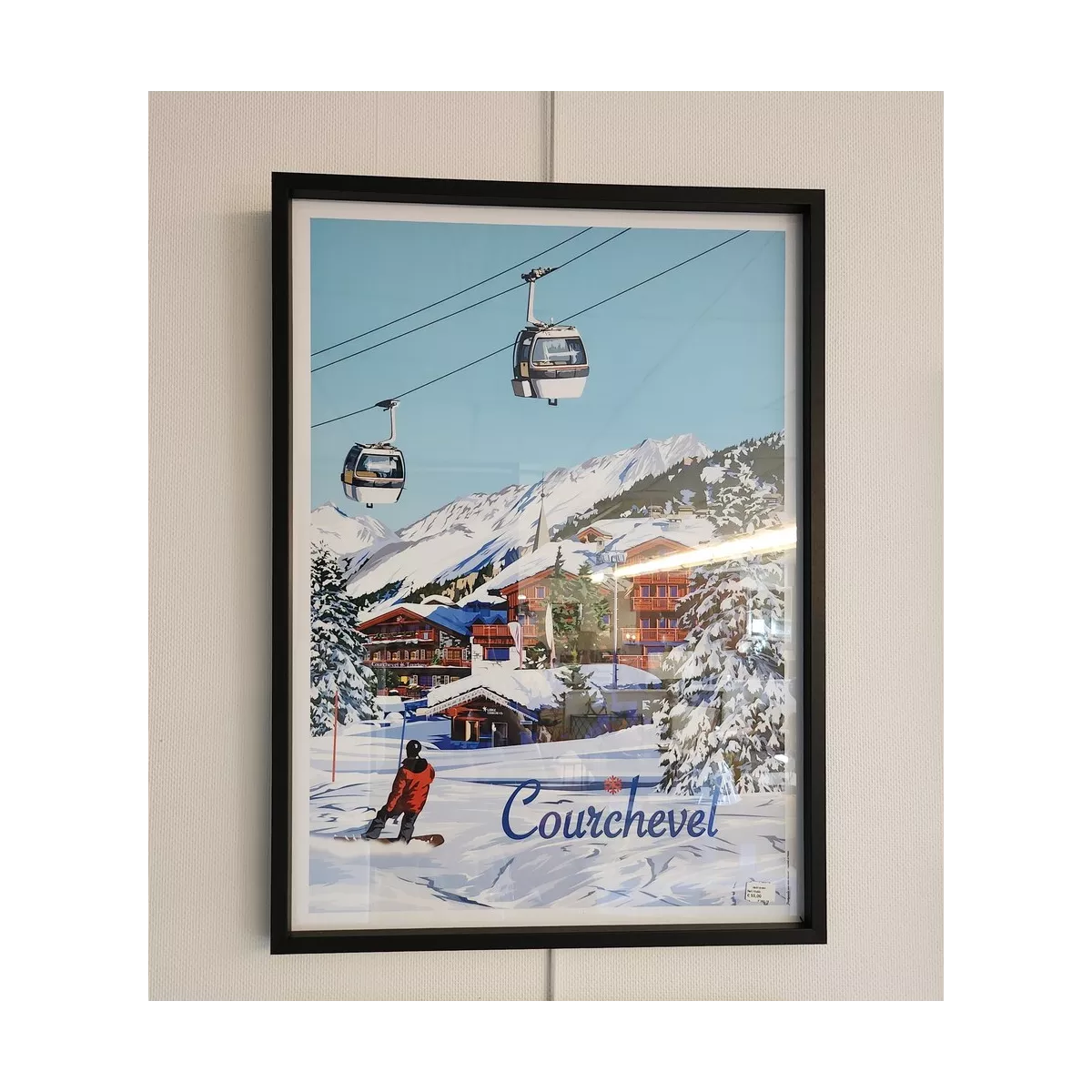 Tableau Poster Couchevel 50x70