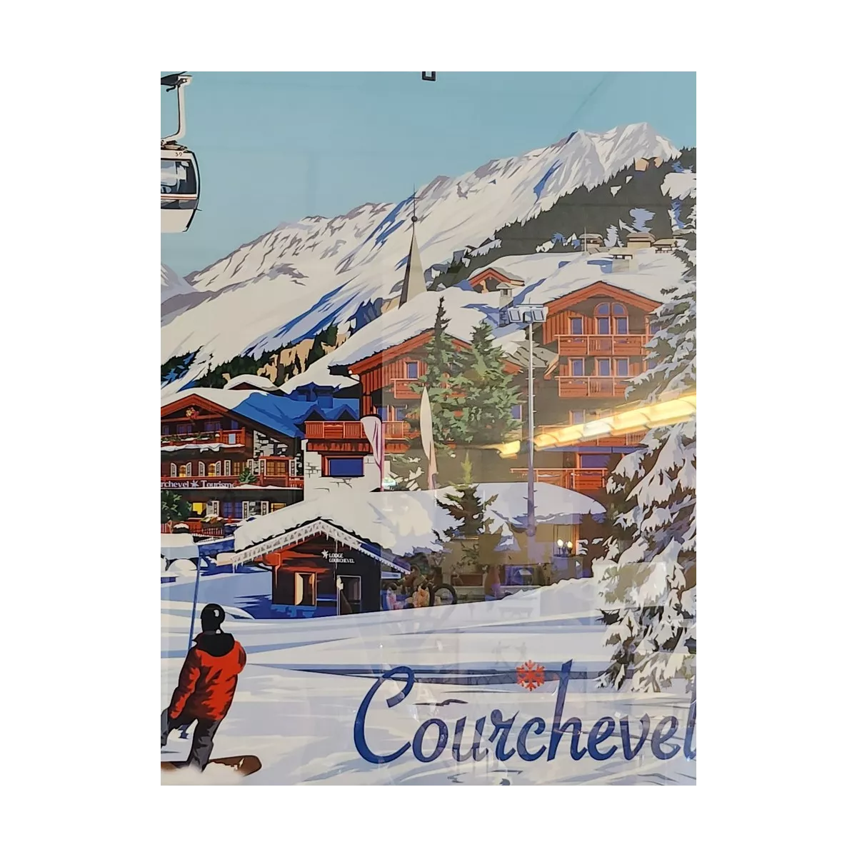 Tableau Poster Couchevel 50x70