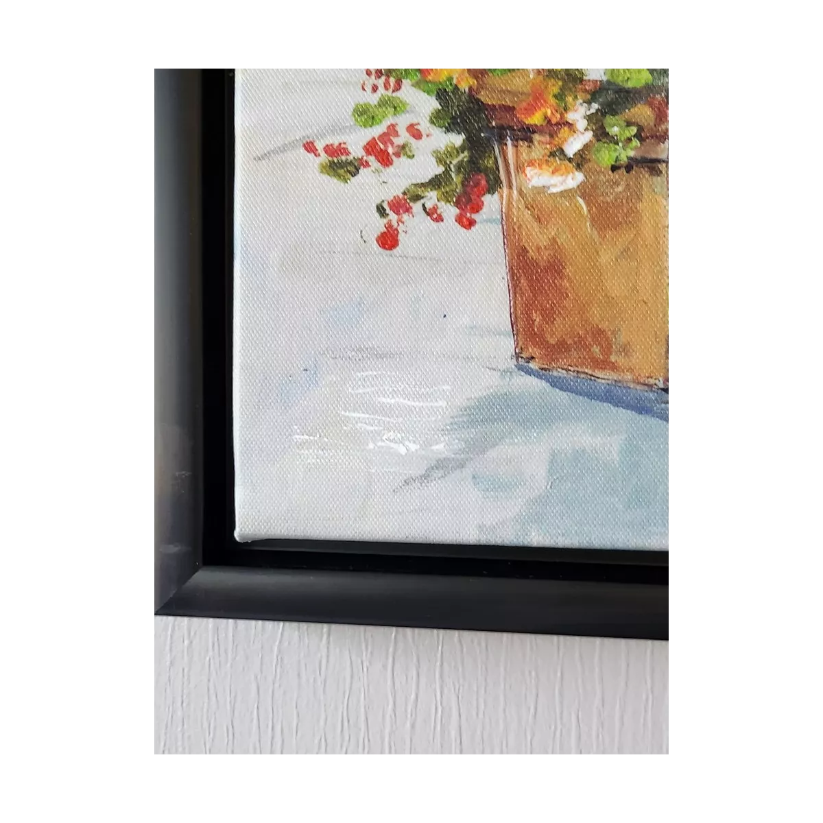Tableau Café au Village 70x70