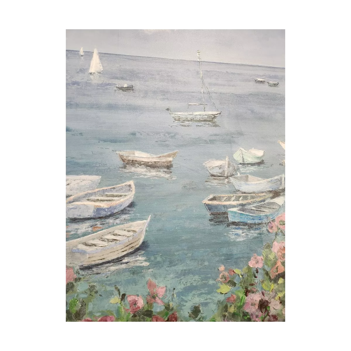 Tableau Une Baie en Eté 90x70