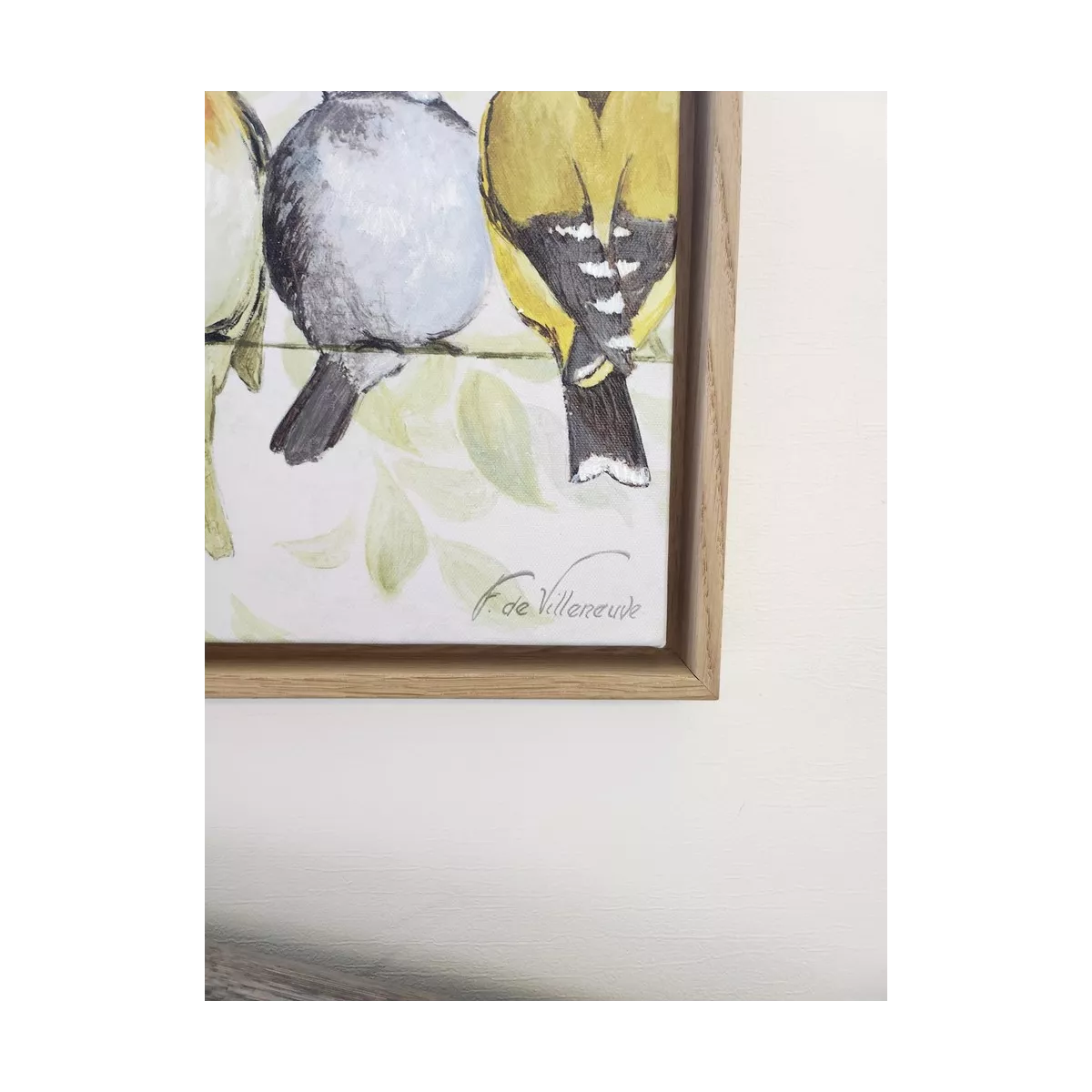 Tableau Conférence des Oiseaux 84x34