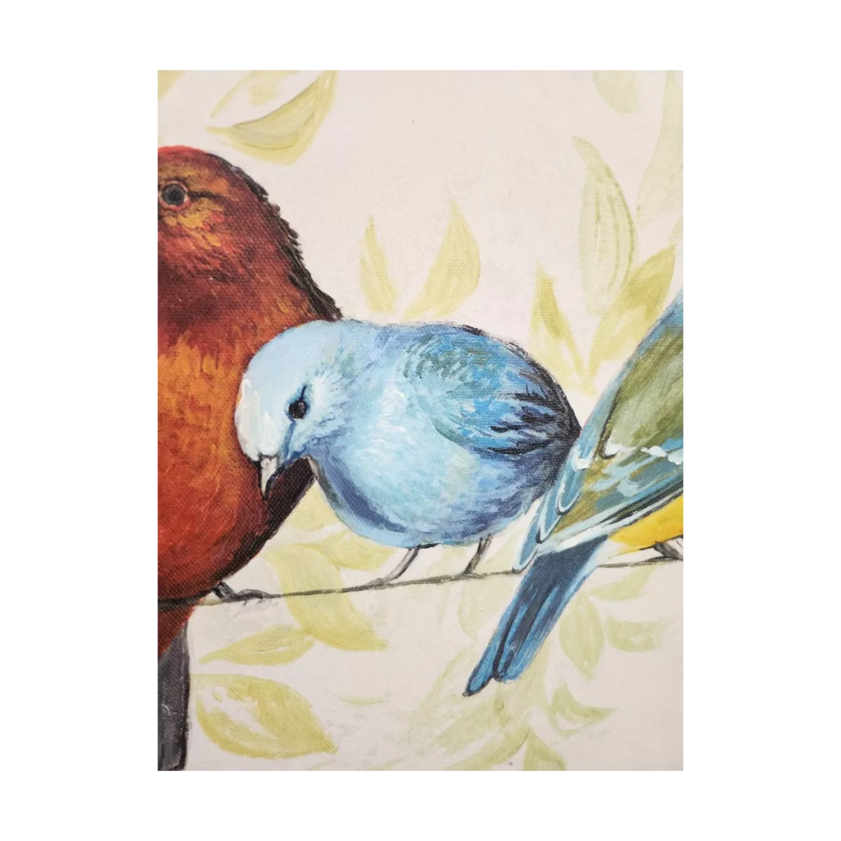 Tableau Conférence des Oiseaux 84x34