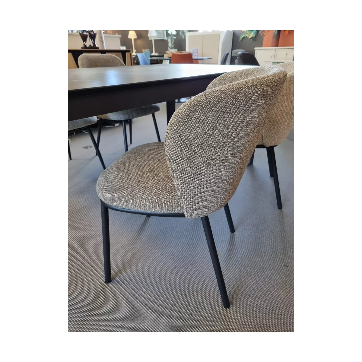 Chaise Cos Tissu Dark Grey