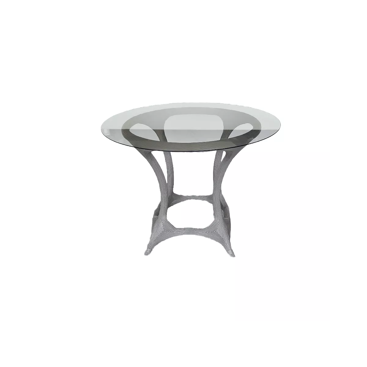 Table Helios Rotin Taupe