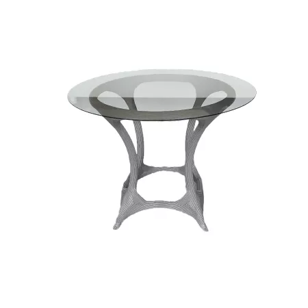 Table Helios Rotin Taupe
