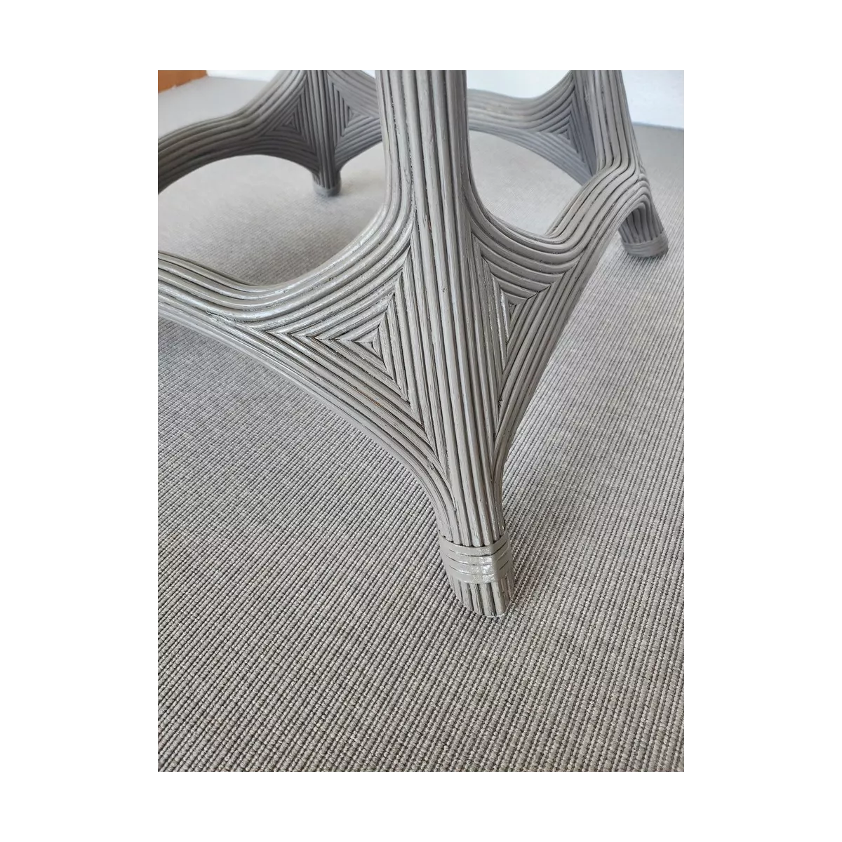 Table Helios Rotin Taupe