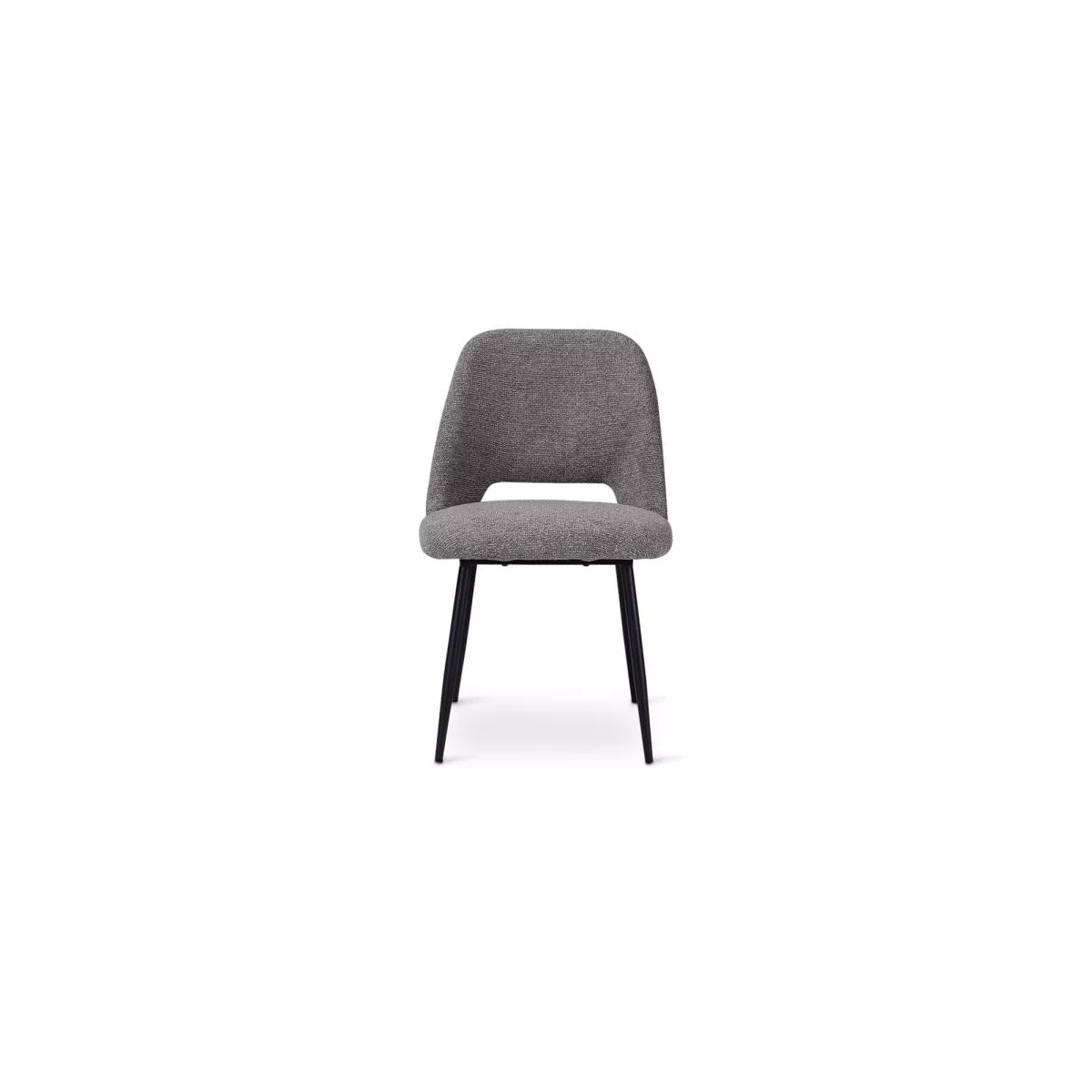 Chaise Omis Tissu Dark Grey