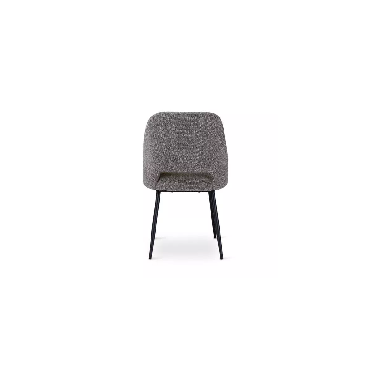 Chaise Omis Tissu Dark Grey