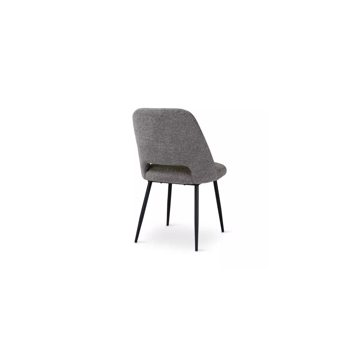 Chaise Omis Tissu Dark Grey