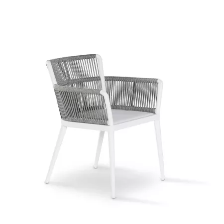 Fauteuil de repas Siena Spécial Extérieur Aluminium et Textilene