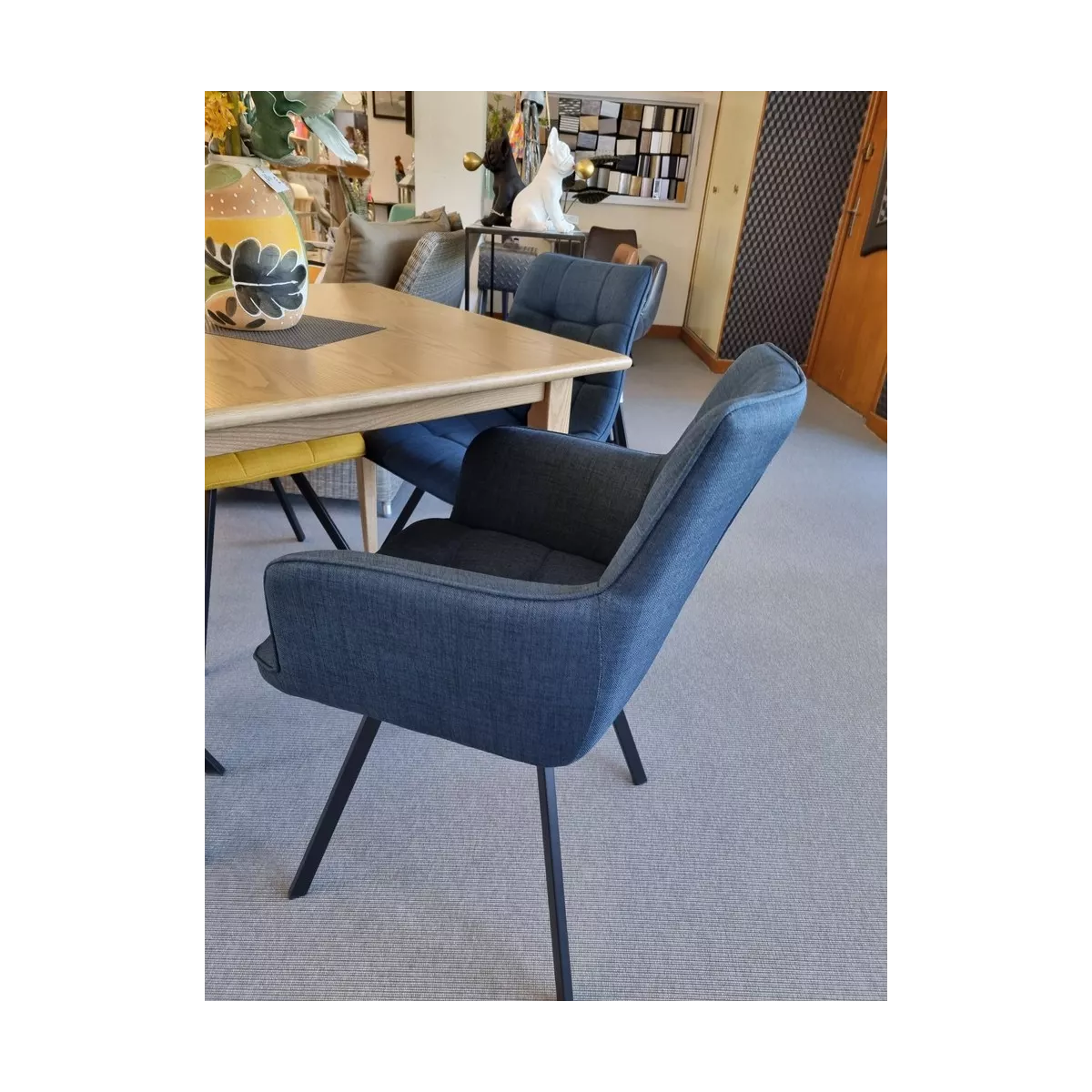 Fauteuil Sophie Pivotant Bleu